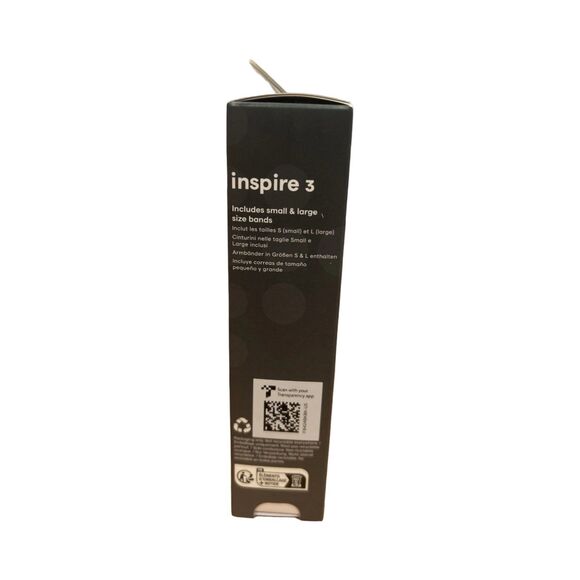 Fitbit Inspire 3 Activity Tracker Heart Rate Monitor Black New In Box - Picture 5 of 8